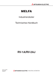 Mitsubishi Electric MELFA RV-1A Technisches Handbuch