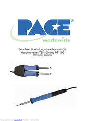 Pace TD-100 Benutzerhandbuch
