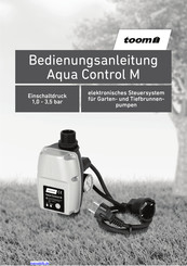 TOOM Aqua Control M Bedienungsanleitung