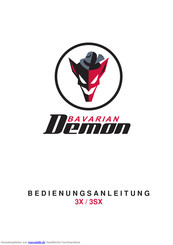 Bavarian Demon 3X Bedienungsanleitung