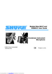 Shure WB98H/C Handbuch