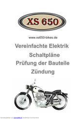 Yamaha XS 650 Handbuch