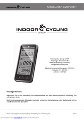 IndoorCycling Group PRO 1.0 Handbuch