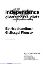 Independence Pioneer Betriebshandbuch