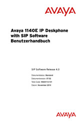 Avaya 1140E Benutzerhandbuch