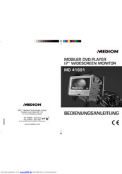 Medion MD 41691 Bedienungsanleitung