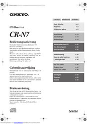 Onkyo CR-N7 Bedienungsanleitung