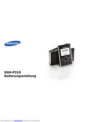 Samsung SGH-P310 Bedienungsanleitung