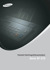 Samsung Serie SF-370 Benutzerhandbuch