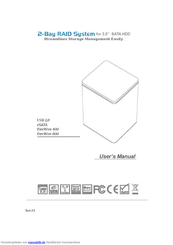Icy Box 2-Bay Rais System for 3.5 Handbuch
