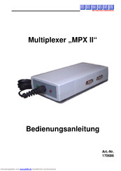 Eckert MPX II 170686 Bedienungsanleitung