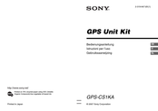 Sony GPS-CS1KA Bedienungsanleitung