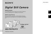 Sony cyber-shot DSC-P32 Bedienungsanleitung