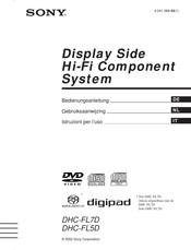 Sony DHC-FL5D Bedienungsanleitung