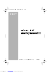 Sony PCWA-C100 Bedienungsanleitung