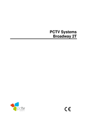 PCTV Systems Broadway 2T Bedienungsanleitung
