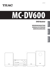 Teac MC-DV600 Bedienungsanleitung