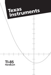 Texas Instruments TI-85 Handbuch