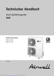 Airwell DUO 18.18 RC Technisches Handbuch