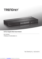 TRENDnet TEG-160WS Anleitung