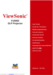 ViewSonic PJ506D Bedienungsanleitung
