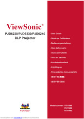 ViewSonic PJD6220 Bedienungsanleitung