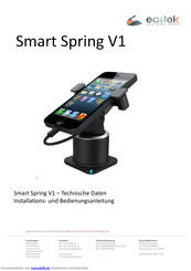 Eastek Smart Spring V1 Bedienungsanleitung