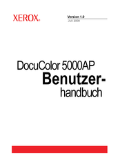 Xerox DocuColor 5000AP Benutzerhandbuch