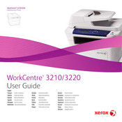 Xerox WorkCentre 3210 Benutzerhandbuch