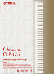 Yamaha Clavinova CLP-175 Bedienungsanleitung