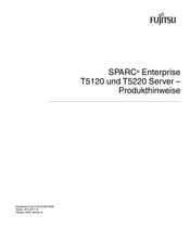 Fujitsu SPARC Enterprise T5120 Handbuch