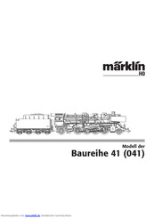 Märklin Baureihe 041 Handbuch