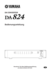 Yamaha DA824 Bedienungsanleitung