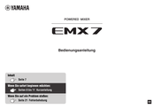 Yamaha EMX7 Bedienungsanleitung