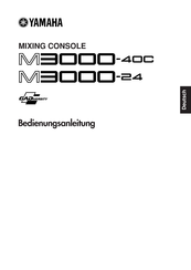 Yamaha M3000-24 Bedienungsanleitung