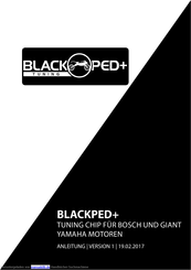 Blackped Tuning Blackped+ Anleitung