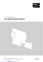 SMA Power Control Module Installationsanleitung