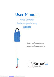 LifeStraw Mission 5L Bedienungsanleitung