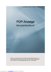 SyncMaster P63FP Benutzerhandbuch