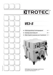 Trotec VE6-400 Bedienungsanleitung