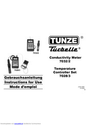 Tunze 7028/3 Gebrauchsanleitung