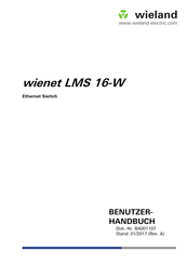 Wieland Wienet LMS 16-W Benutzerhandbuch