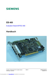 Siemens EB 400 Handbuch