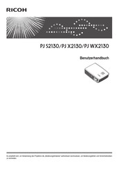 Ricon PJ X2130 Benutzerhandbuch