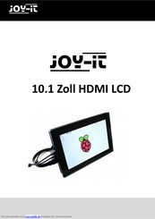 joy-it 10.1 Zoll HDMI LCD Handbuch