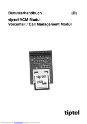 TIPTEL VCM-Modul Benutzerhandbuch