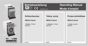 Ismatec REGLO Betriebsanleitung