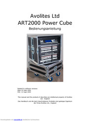 Avolites ART2000 Power Cube Bedienungsanleitung