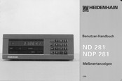 HEIDENHAIN NDP 281 Benutzerhandbuch