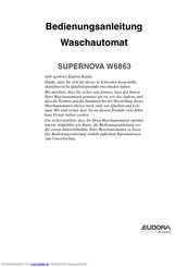 SUPERNOVA W6863 Bedienungsanleitung